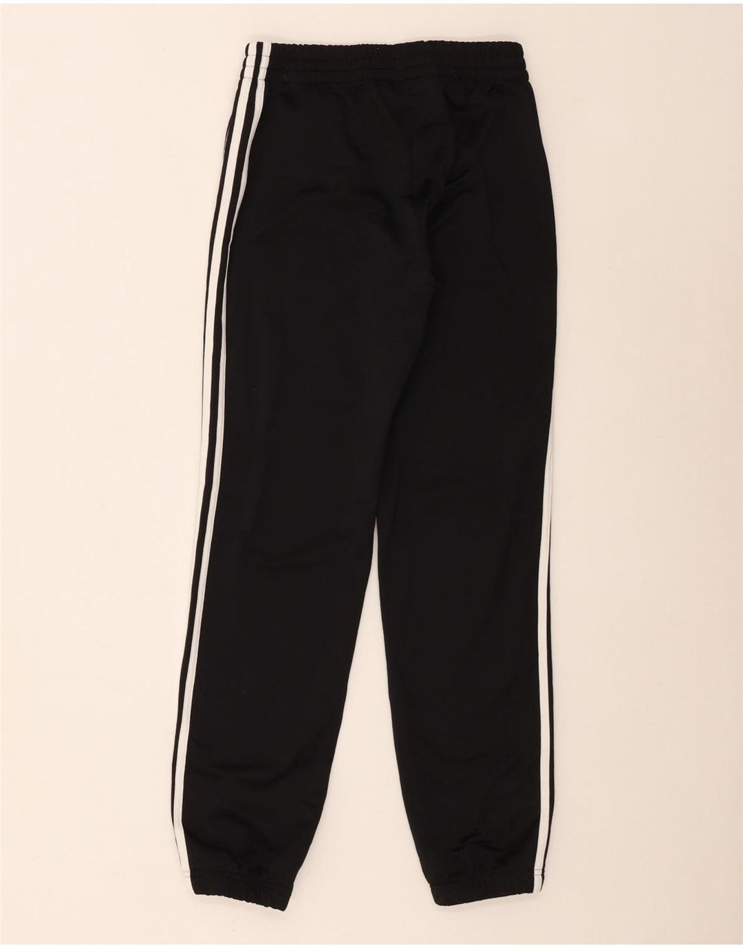 Adidas Drenge Træningsdragt Bukser Joggers 12-13 År Sort Polyester
