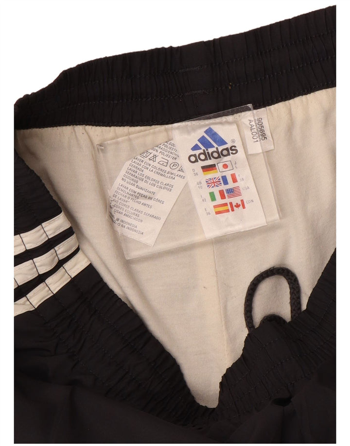 Adidas sportsshorts til kvinder UK 10 Small Black Polyester