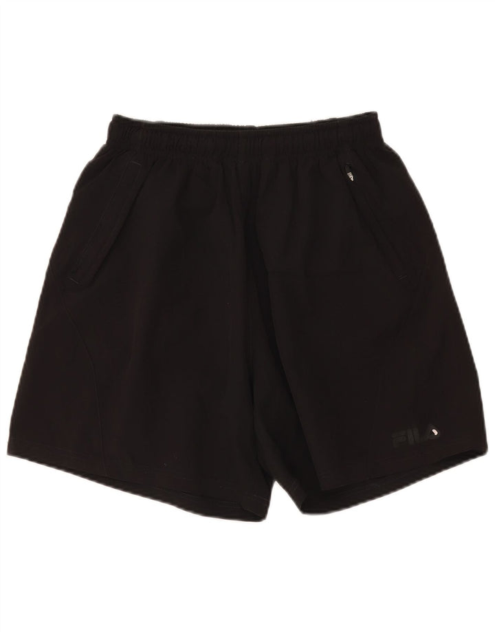 Fila Herre Sportshorts Medium Sort Polyester