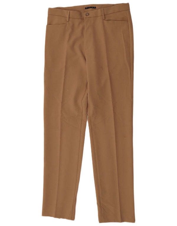 Sisley Dame Slim Casual Bukser IT 50 XL W32 L34 Brun Polyester
