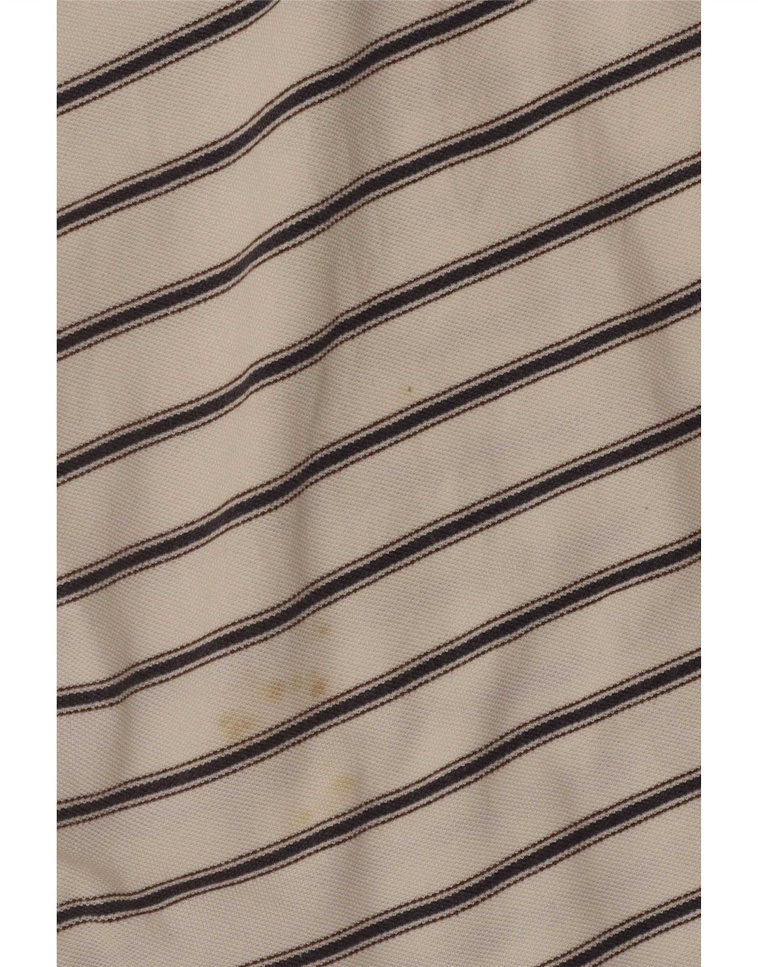 Invicta Polo Shirt til mænd IT 48 Medium hvid stribet bomuld