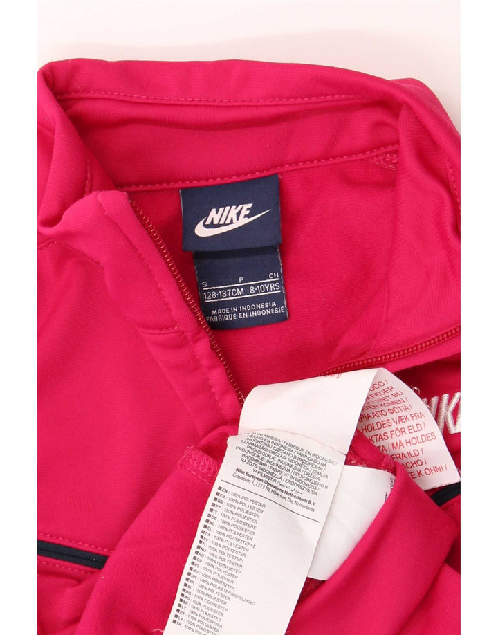 Nike piger træningsdragt topjakke 8-9 år Lille Pink Polyester