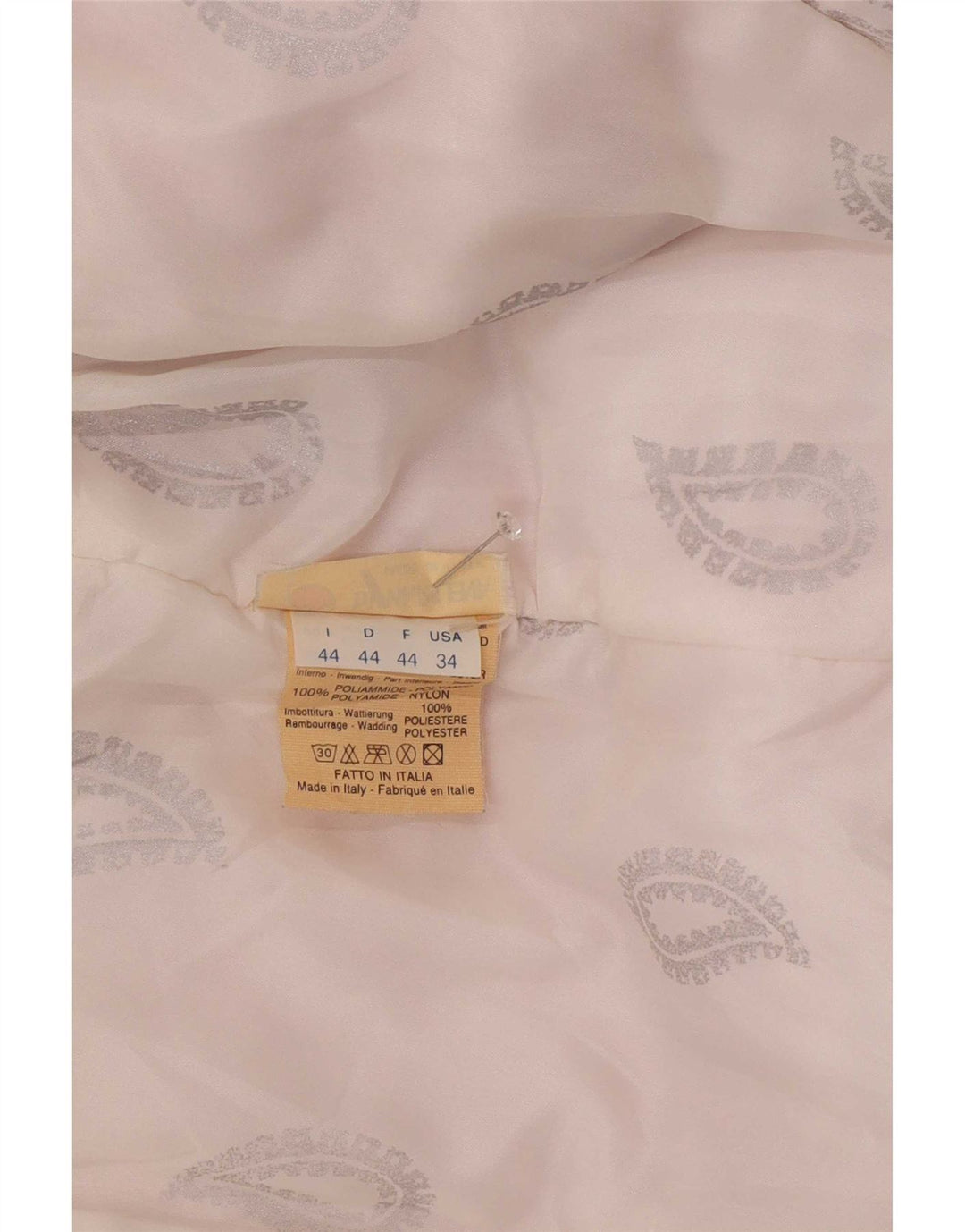MARILENA Grafisk skijakke til kvinder IT 44 Medium Pink Paisley Polyamid