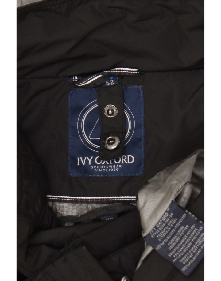 Ivy Oxford Herre hættepolstret jakke IT 52 XL Sort Polyester