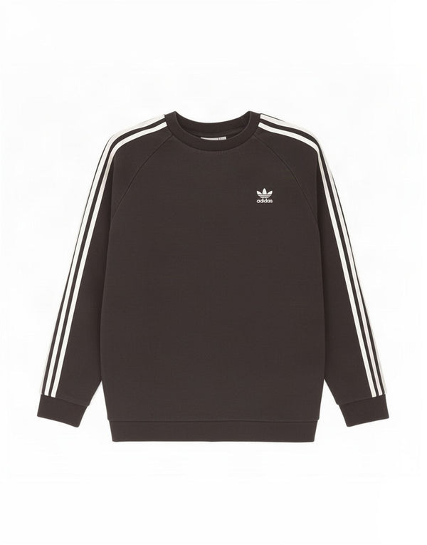 Adidas Mens Sweatshirt Jumper Medium Black Cotton