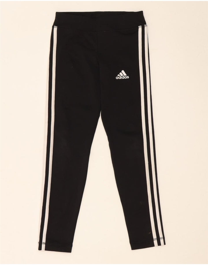 Adidas Girls Climalite Leggings 9-10 år Sort