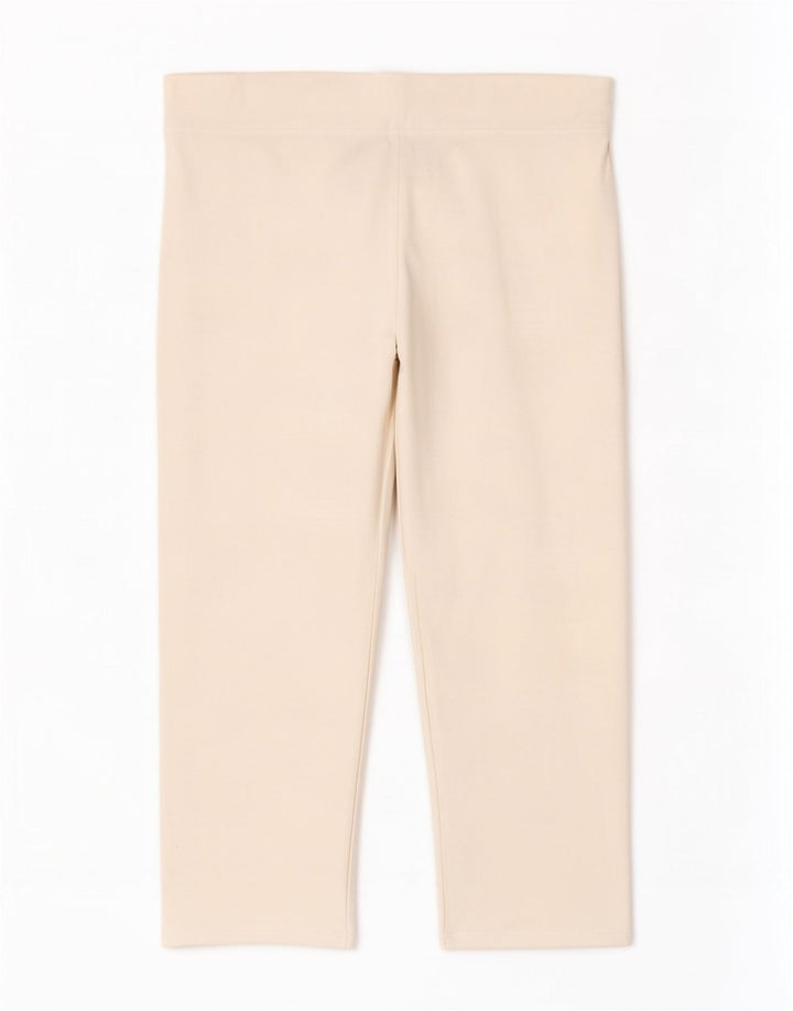 Marks & Spencer Dame Capri Leggings UK 14 Large White Bomuld