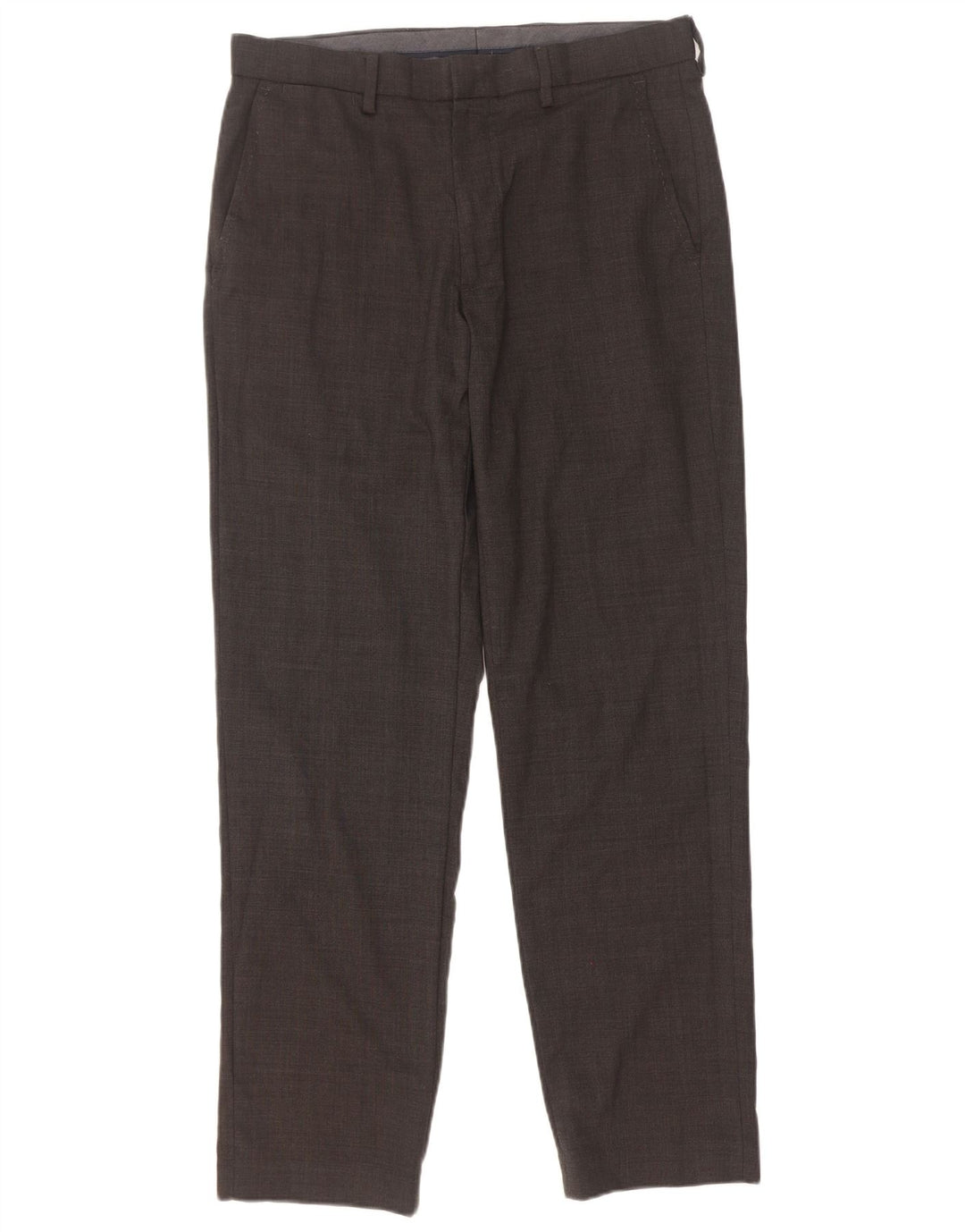 Marks & Spencer Herre Regular Fit Suit Bukser W32 L31 Grå uld
