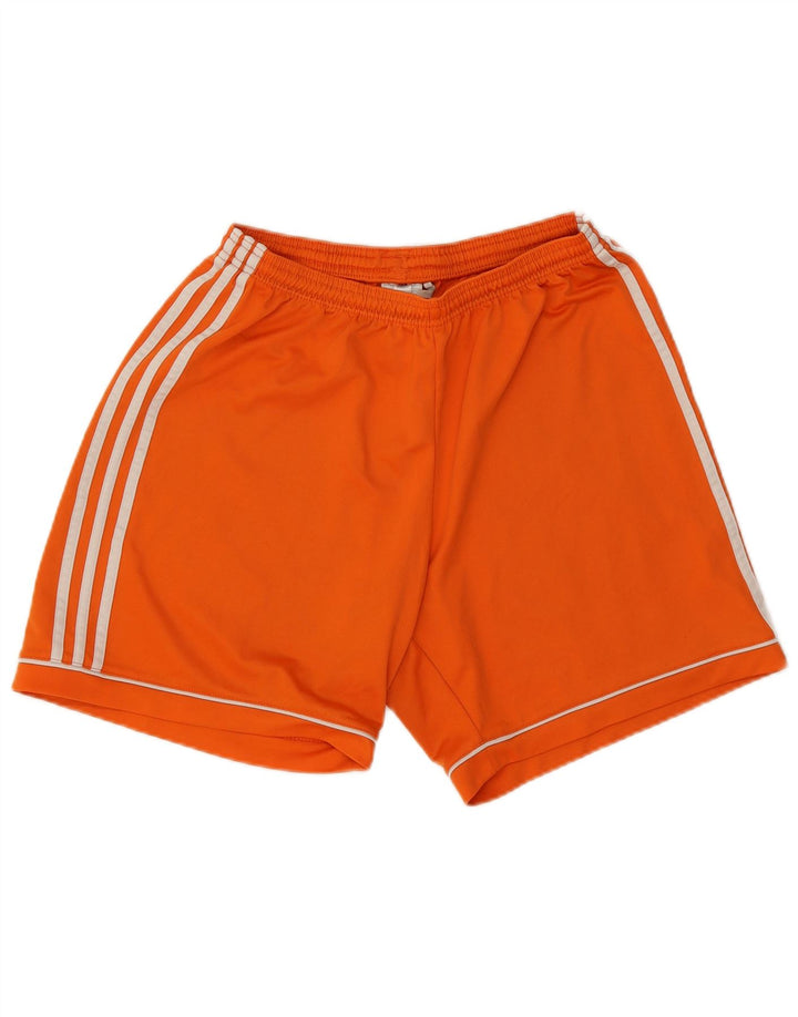 Adidas Herre Climalite Sportshorts Large Orange Polyester