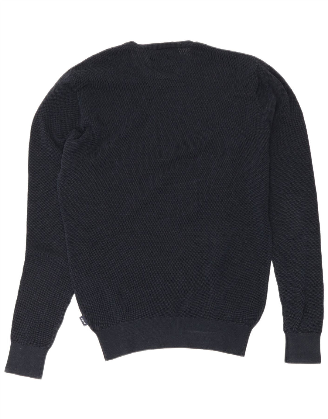 Armani Jeans Herre Crew Neck Jumper Sweater Medium Navy Blue Bomuld