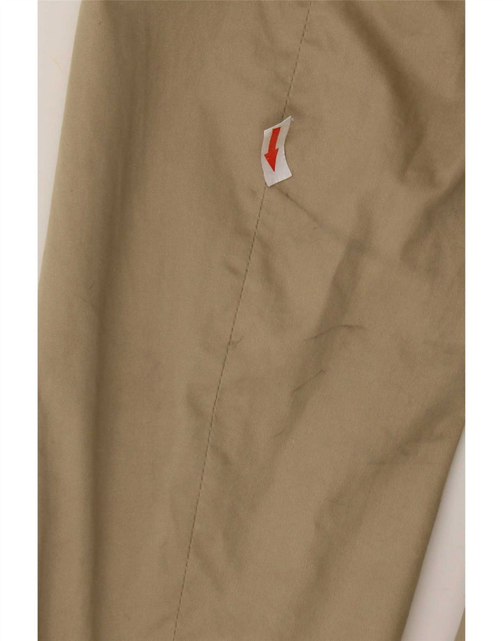 Zara Dame Trench Coat UK 16 Stor Beige Bomuld