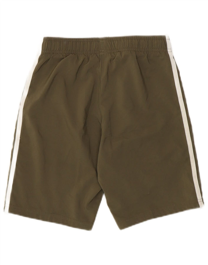 Adidas Boys Sports Shorts 9-10 år Khaki Polyester