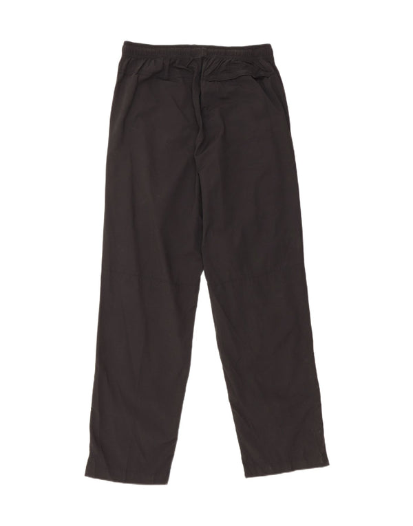 MARKS & SPENCER Herre Regular Fit Chinobukser W33 L33 Sort bomuld