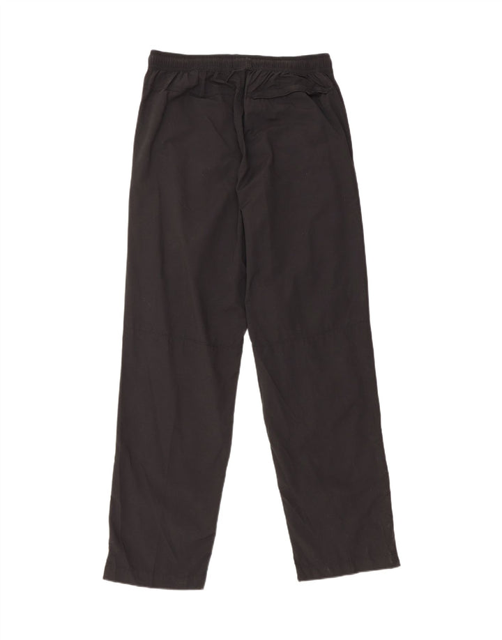 MARKS & SPENCER Herre Regular Fit Chinobukser W33 L33 Sort bomuld