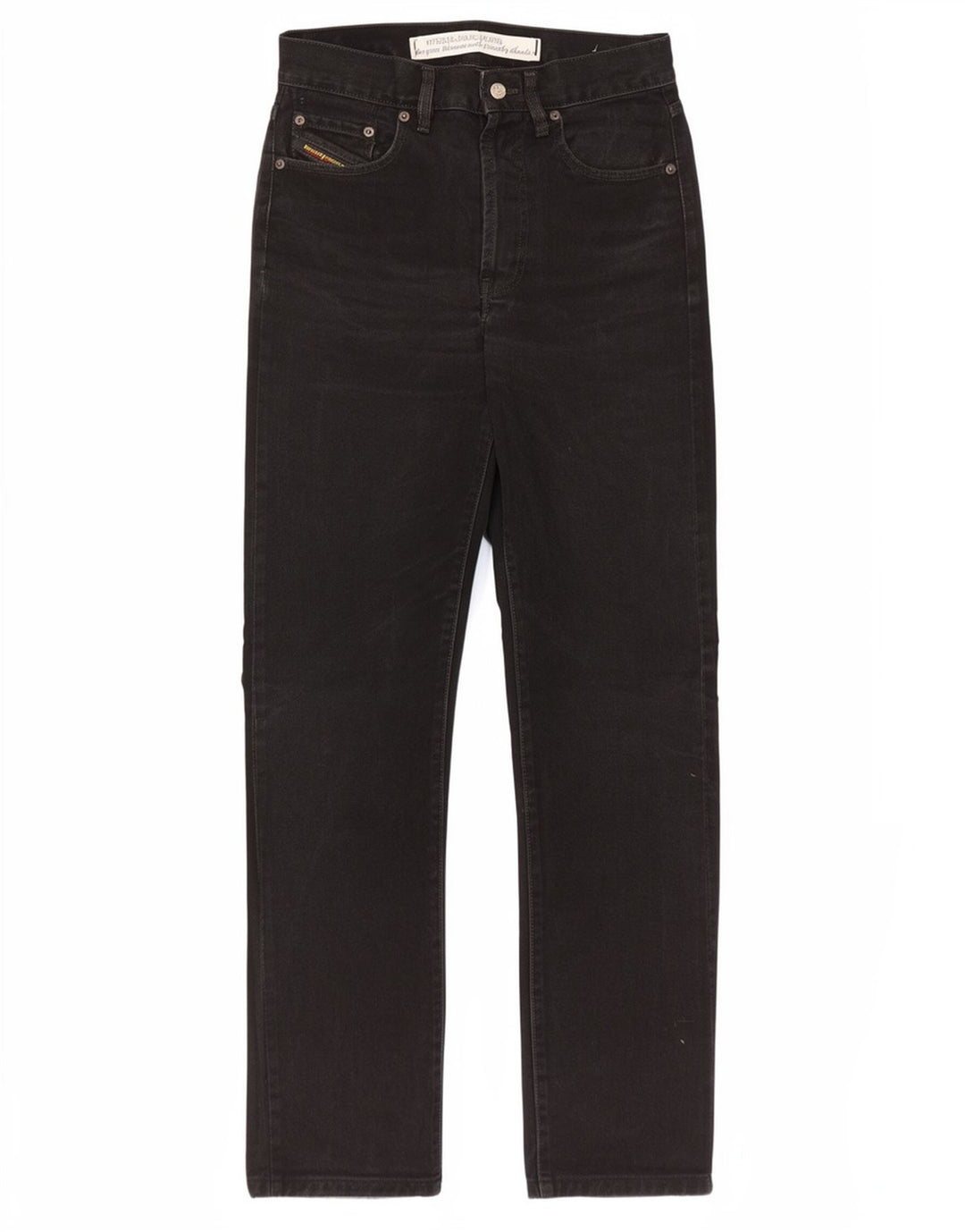Diesel Herre Zathan Straight Jeans W29 L32 Sort Bomuld