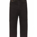 Diesel Herre Zathan Straight Jeans W29 L32 Sort Bomuld