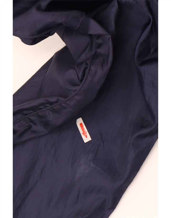Diadora Herre Loose Fit regnjakke UK 38 Medium Navy Blue Polyester
