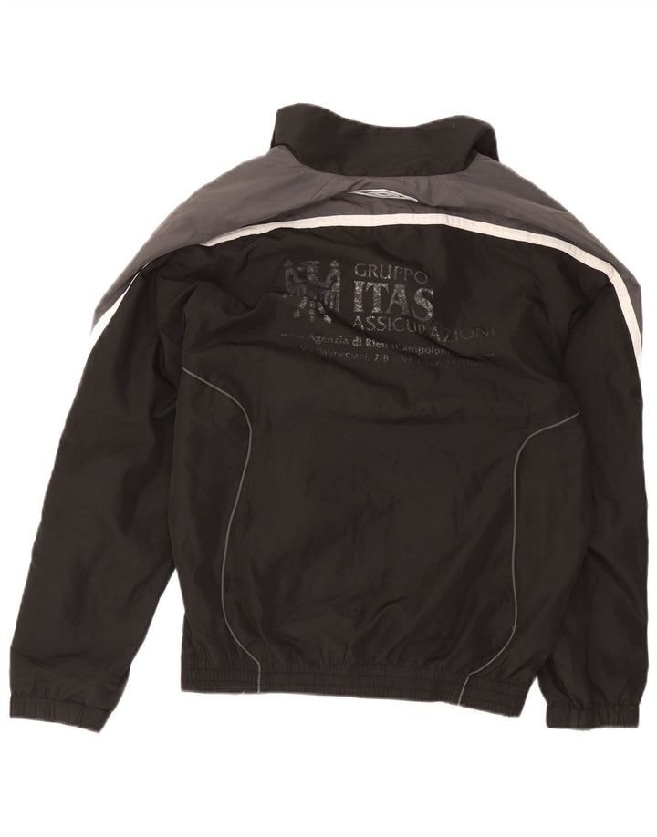 Umbro Herre grafisk træningsdragt Topjakke Medium Sort Colourblock Polyester