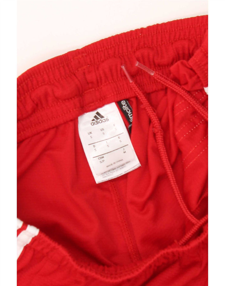 Adidas Herre Climalite Sportshorts Små Rød Polyester