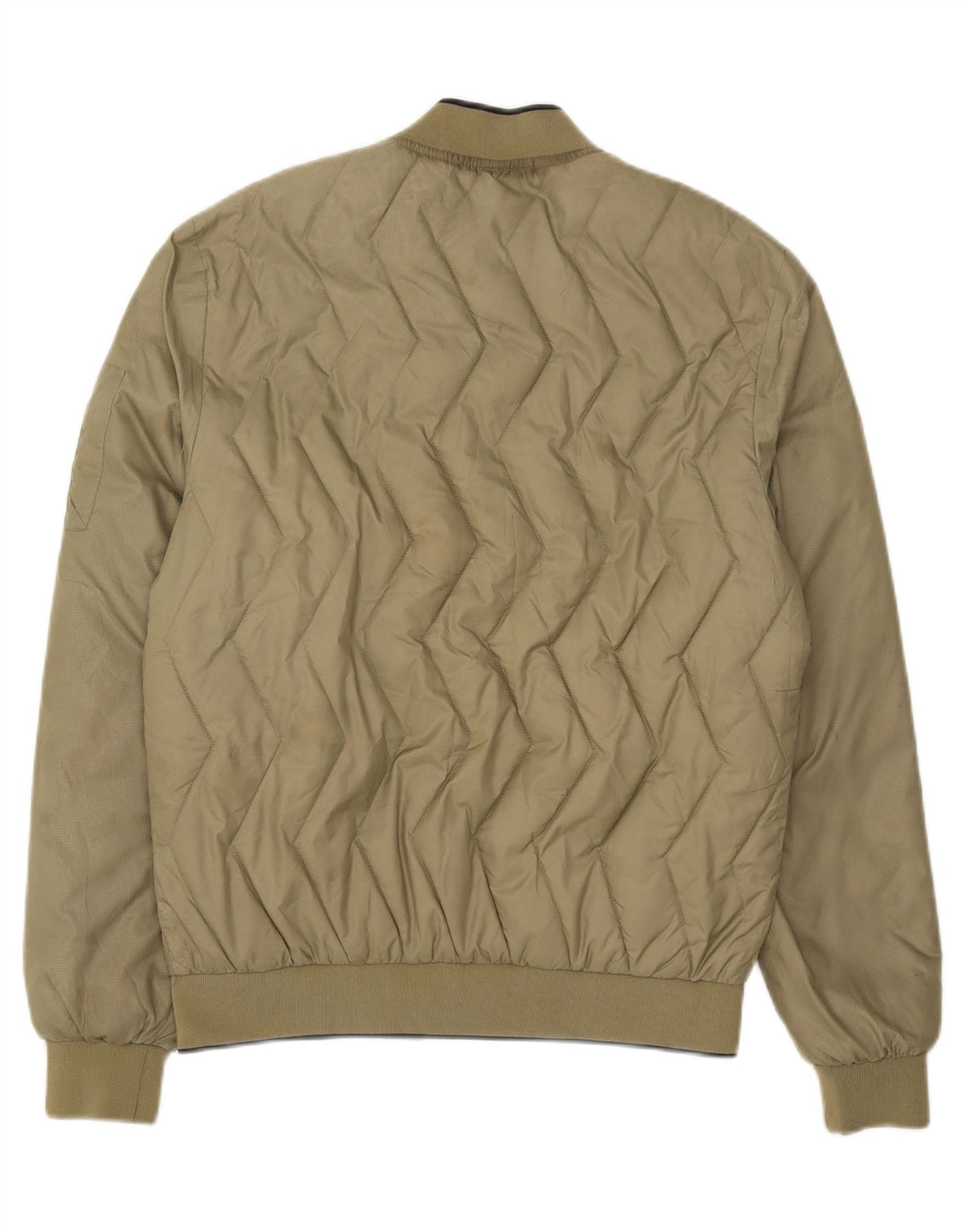 Superdry Polstret Herrejakke UK 40 Stor Khaki Nylon