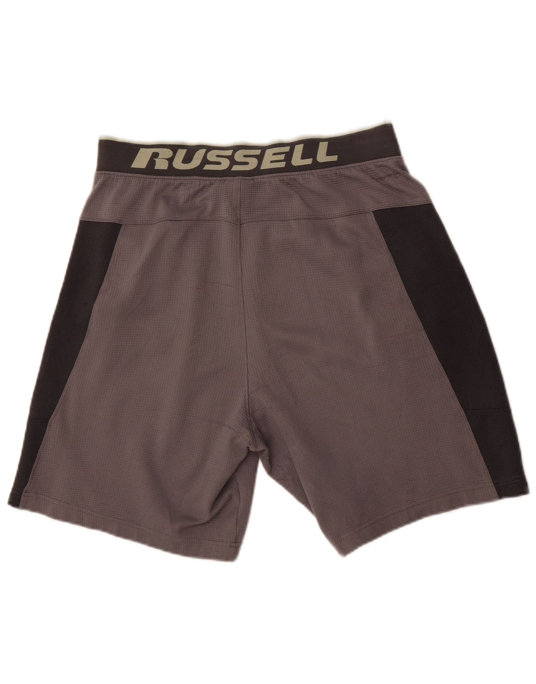 Russell Athletic Herre grafiske sportsshorts mellemgrå farveblok