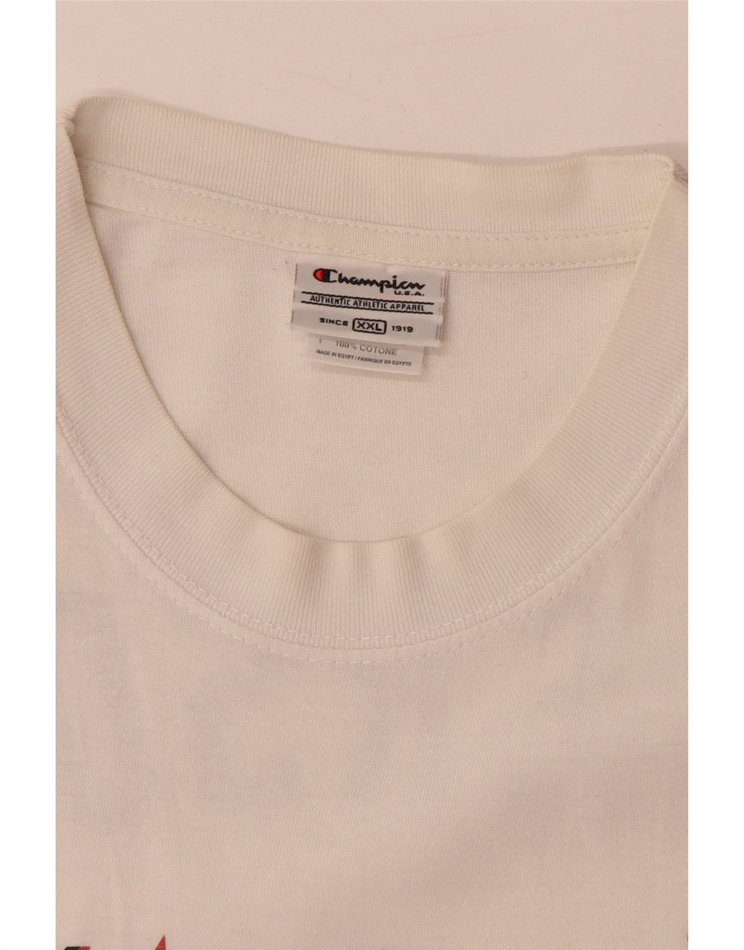 CHAMPION Herre Allen Iverson Philadelphia Grafisk Vest Top 2XL Off White