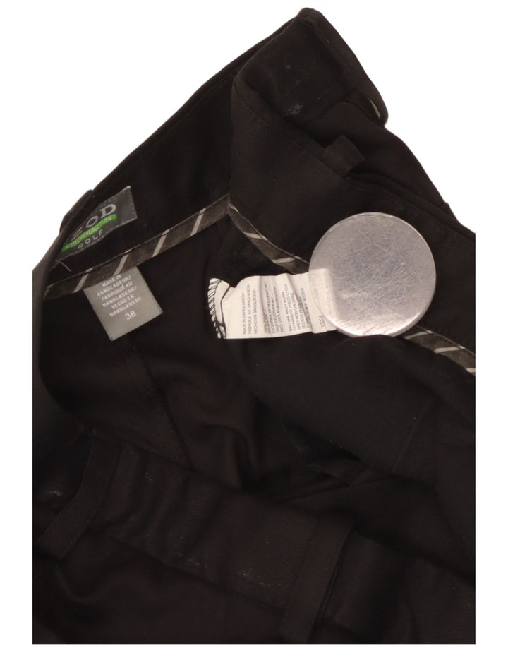 Izod Chino Shorts til mænd W38 XL Sort polyester