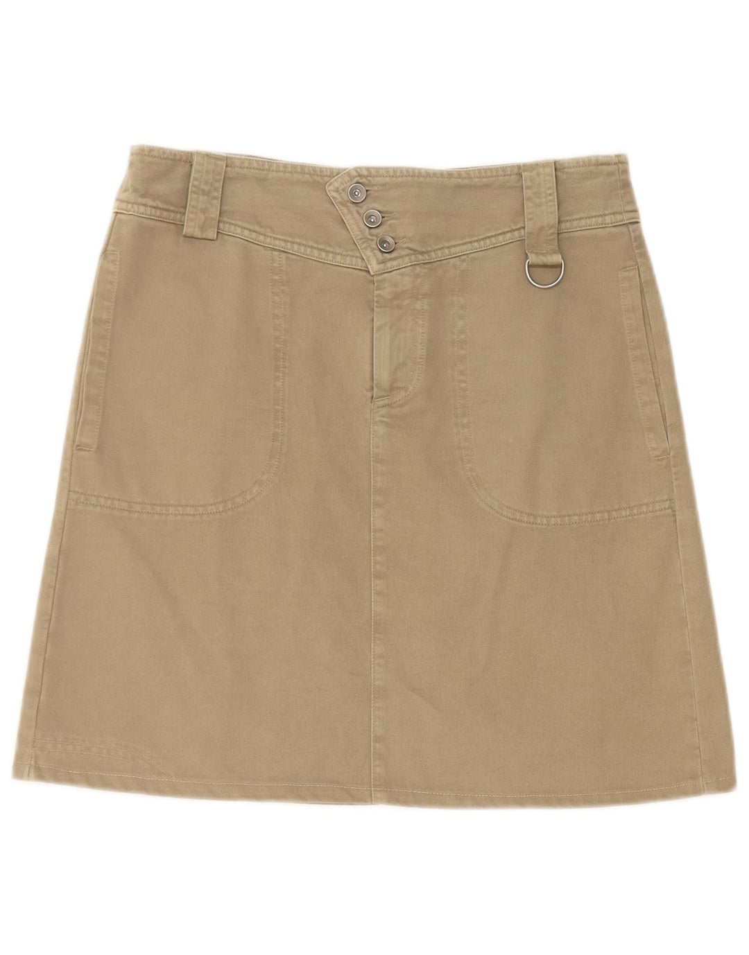Tænk Pink Dame A-Line nederdel W28 Medium Beige Bomuld