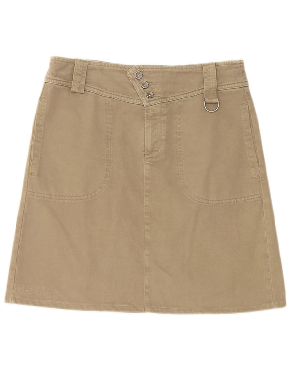 Tænk Pink Dame A-Line nederdel W28 Medium Beige Bomuld