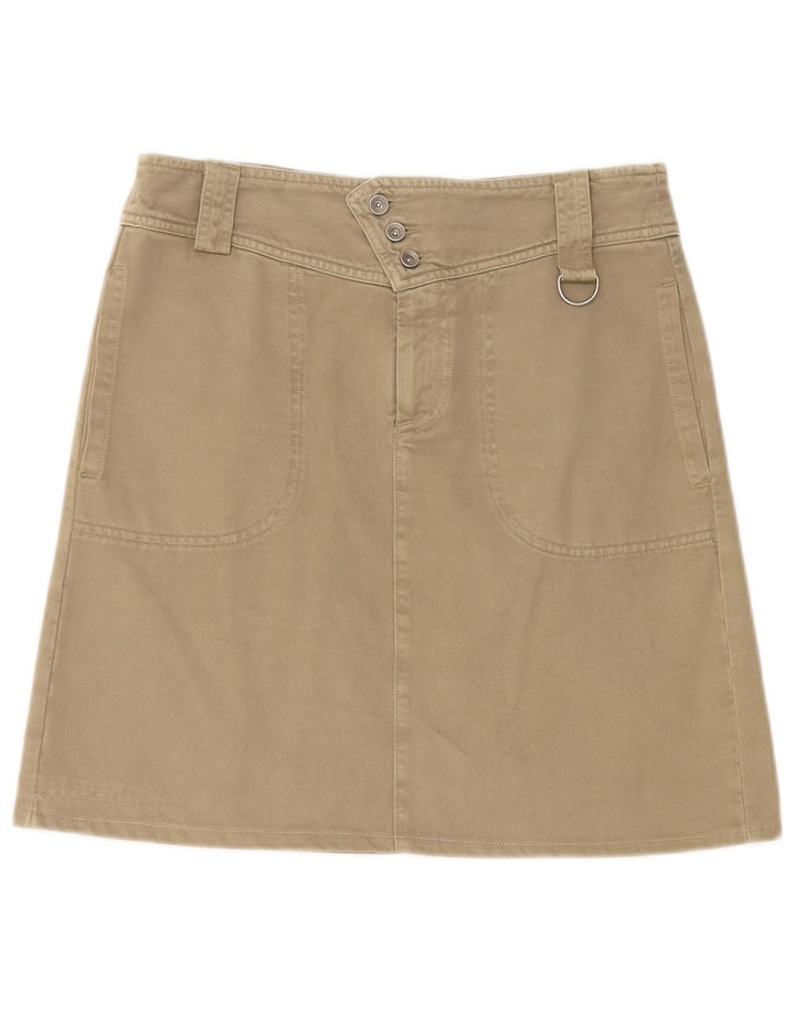 Tænk Pink Dame A-Line nederdel W28 Medium Beige Bomuld