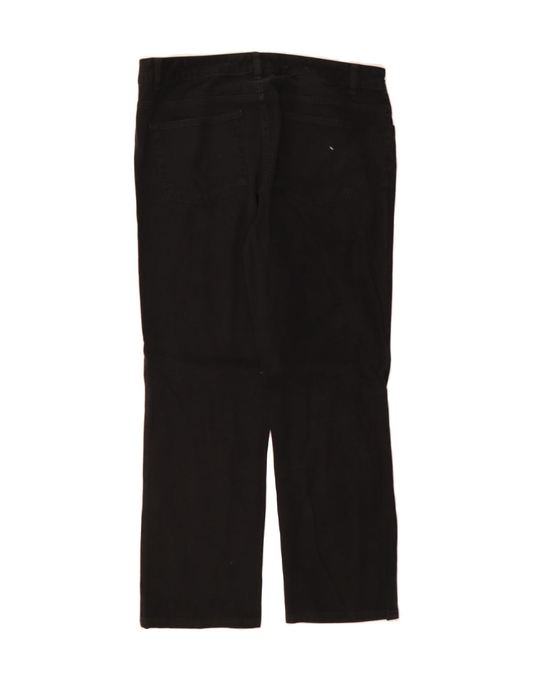 CHAPS Womens Straight Jeans US 12 Large W34 L28 Black Cotton Vintage Chaps and Second-Hand Chaps from Messina Hembry 