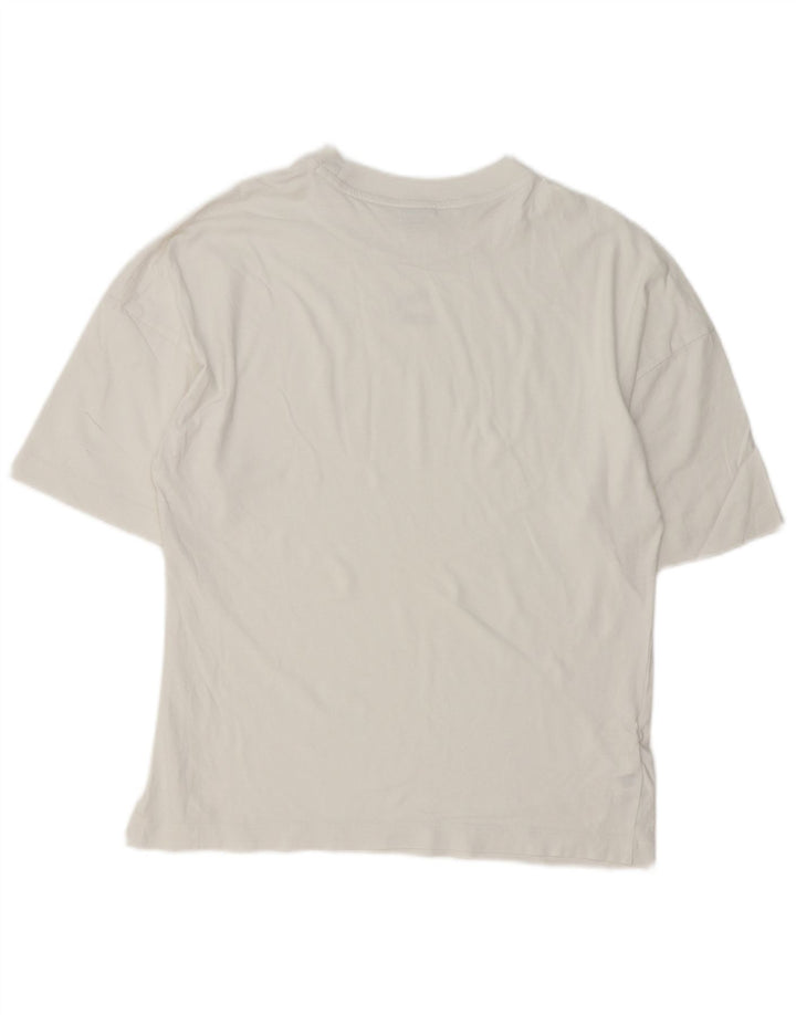 Puma Herre T-Shirt Top XS Hvid Bomuld