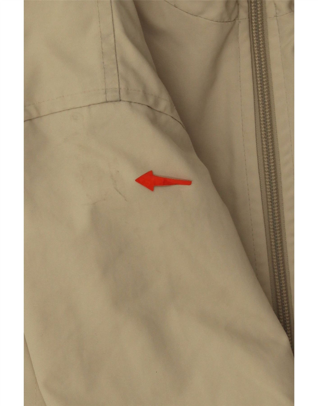 FILA Mens Bomber Jacket UK 42 XL Beige Polyamide
