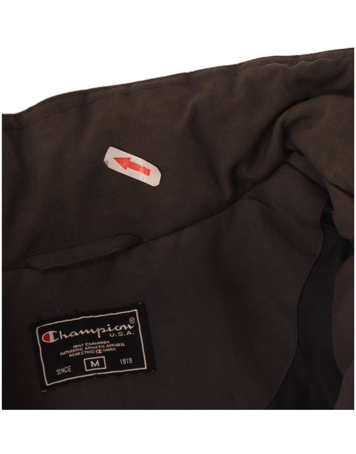 Champion Herre polstret frakke UK 38 Medium Sort Nylon