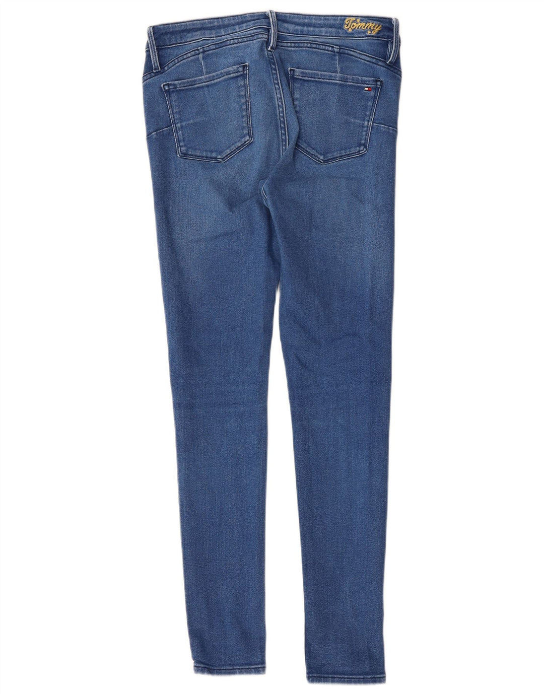 TOMMY HILFIGER Dame Como RW Skinny Jeans W29 L26 Blå Bomuld