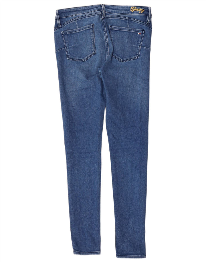 TOMMY HILFIGER Dame Como RW Skinny Jeans W29 L26 Blå Bomuld
