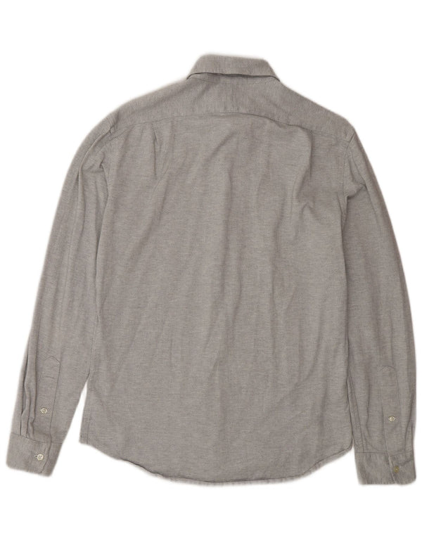 Polo Ralph Lauren Herre kjole skjorte Flanell skjorte medium grå sildeben