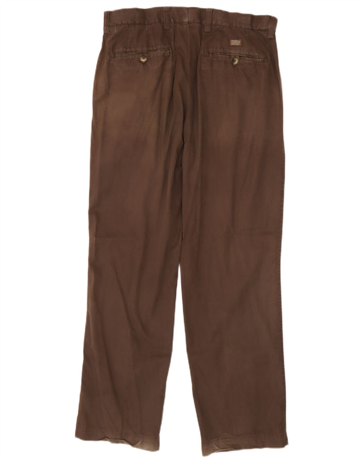 Marks & Spencer Dame Blue Harbor Pegged Chino Bukser W34 L30 Brun