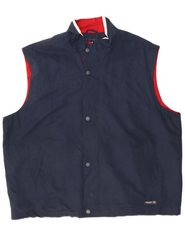 Wampum Herre Gilet UK 48 5XL Navy Blue Polyester