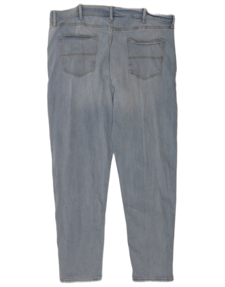 Marks & Spencer Herre tilspidsede jeans W38 L30 Blå Bomuld