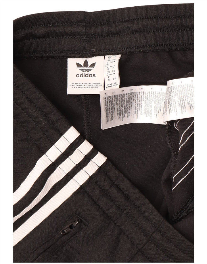 Adidas Træningsdragtsbukser til kvinder UK 12 Medium Sort Polyester