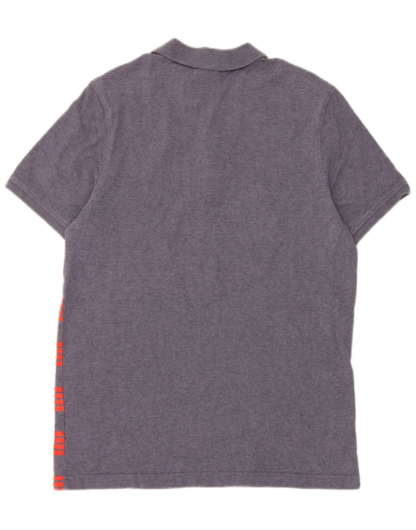 Canterbury Herre Rugby England Polo Shirt Medium Navyblå Stribet bomuld