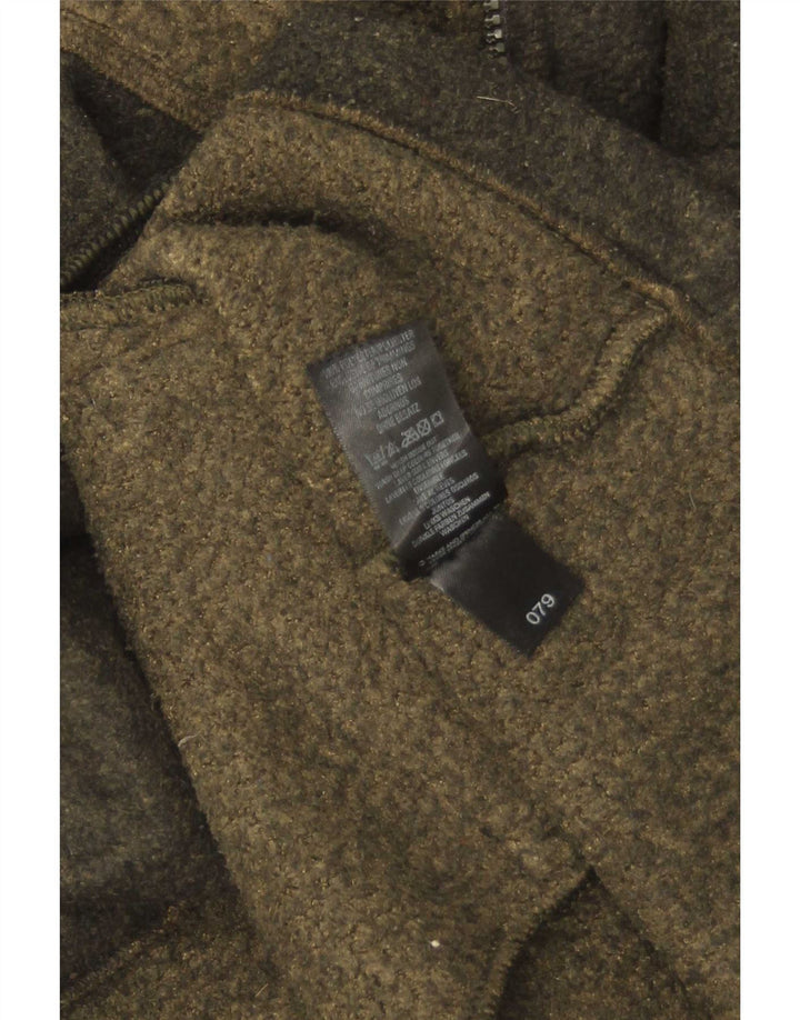 Marks & Spencer Fleecejakke til kvinder UK 18 XL Khaki Polyester