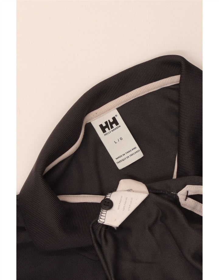 Helly Hansen Herre Polo Shirt Stor Grå Polyamid
