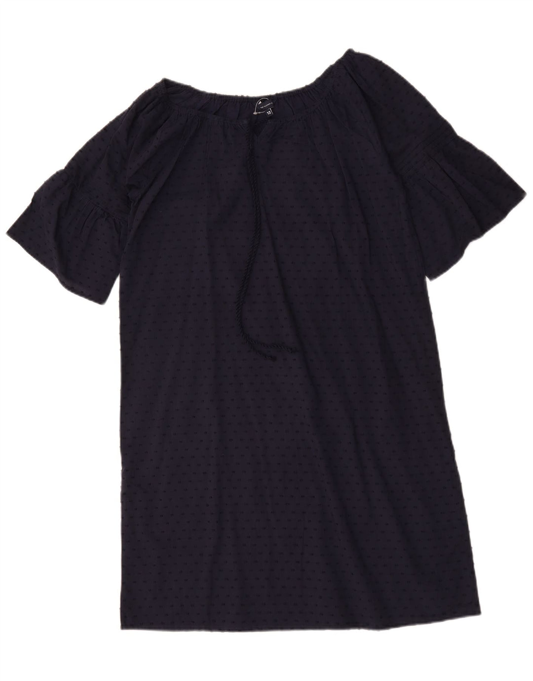 Besætningstøj Dame Shift Dress UK 12 Mellem marineblå plettet