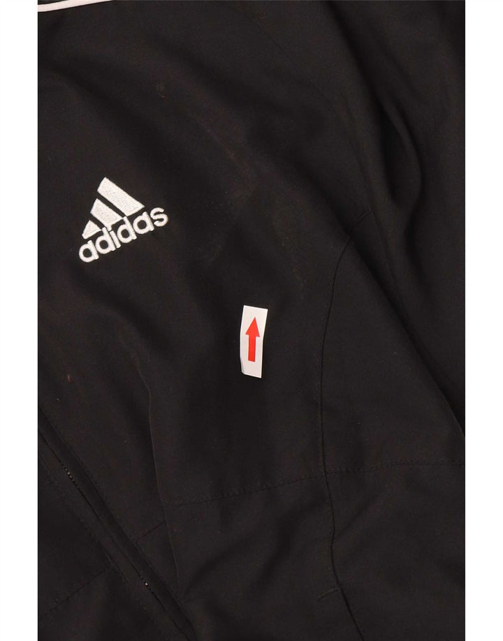 Adidas Drenge Træningsdragt Topjakke 13-14 År Sort Polyester