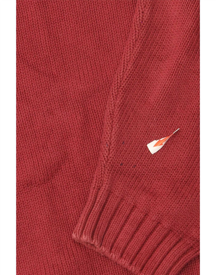 Marks & Spencer Herre St. Michael Boat Neck Jumper Sweater Medium Burgundy