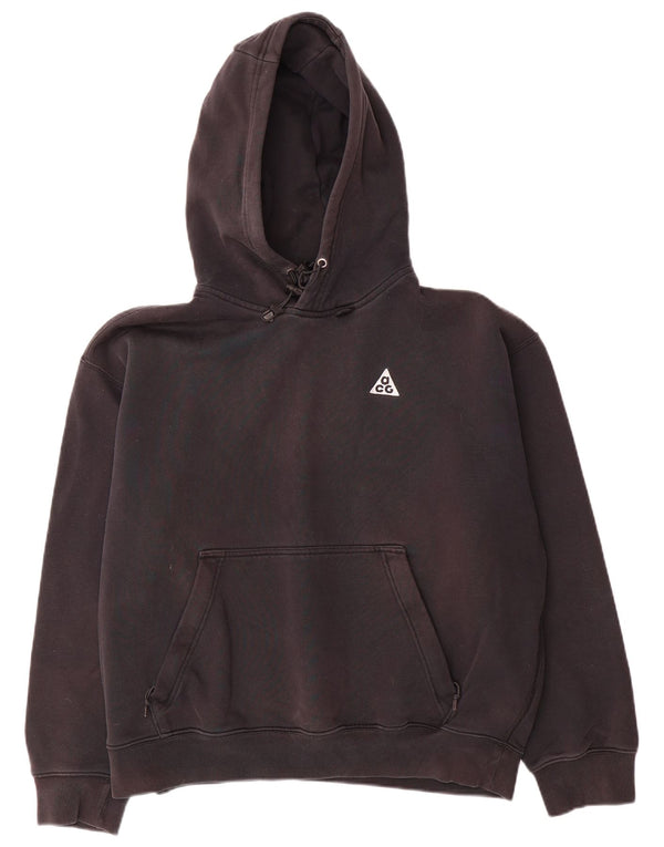 Adidas Herre Therma-Fit Loose Fit Hoodie Jumper Medium Sort Bomuld