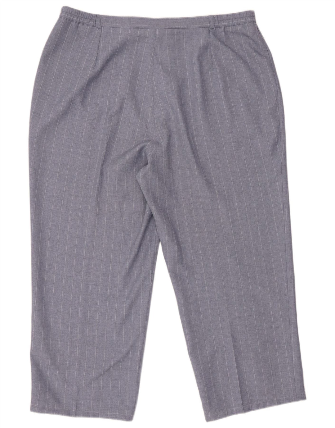 ST. BERNARD højtaljede cropped bukser til kvinder UK 20 2XL W34 L24 Blå