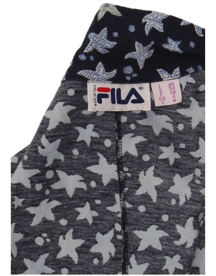 FILA Ærmeløs Playsuit til kvinder IT 40 Small Navy Blue Floral